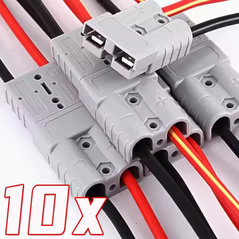 Motorcycle Socket Battery Charging Adapter Accessories 50A/120A Anderson Style Plug Connectors DC Po