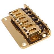 IBANEZ HARDTAIL 6-STRING GOLD BASS GUITAR BRIDGE AG983 / GUITAR BASS BRIDGE (SC3042)