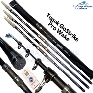 Tegek Go Strike Versus Pro Wake Rod Telescopic Surf Rod Pasiran Pantai Carbon 24 T Aluminum Fuji 20-