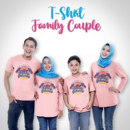 Kaos Family Couple Happy Family Kaos Keluarga Laki Laki Perempuan Kaos Anak Dan Dewasa Lengan Pendek dan Lengan Panjang