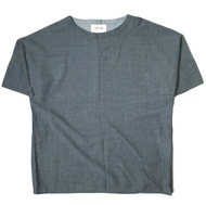 ADAM ET ROPE Made in Japan Kuzuri Woolen Fabric T-Shirt Pullover Shirt GMM0833 Free Navy T-Shirt Top