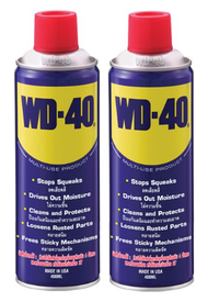 WD-40 น้ำมันอเนกประสงค์ ขนาด 400ml (แพ็คคู่) สุดคุ้ม!!!