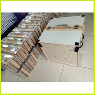 ✼ ◨ folding Derby Box/Cock Box DUPLEX for Gamefowl