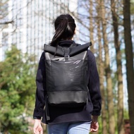 Massform防潑水Roll-Top背囊 | 16吋手提電腦包,多格收納