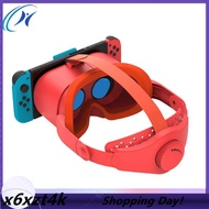 VR Headset Glasses for Switch & 3D VR Helmet Headset Glasses with Adjustable Lens Strap