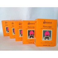 Masker Hanasui Naturgo - Masker Lumpur Hanasui - Masker Naturgo - 1 Box - Masker Komedo - 10 sachet - Maker Hitam - Kosmetik Herbal Online