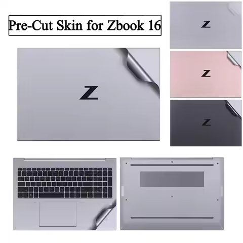 Pre-Cut HP Laptop Vinyl Sticker Decal Skin Cover Film for 2024 2023 Zbook Firefly 16 G11 G10 Fury Po