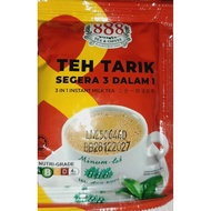 888 3-in-1 instant milk tea teh tarik 17g new packaging