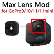 Max Lens Mod For Gopro Hero 9/10/11/11Mini Black Action Camera Lens Cover Replacement Protective Accessories