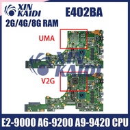 Papan Utama E402BP E402BA L402BA X402BP F402BA L402BP F402BP Papan Utama Laptop E2-9000 A6-9200 A9-9