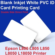 Blank Inkjet PVC ID Card Glossy for Epson L800 L805 L850 L8050 L8100 L18050 Printer