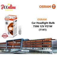 Osram Bulbs 7506  (1141) P21W 12/21W Halogen Light Car Bulb