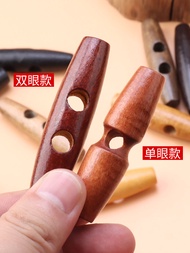 Wooden Buttons Wooden Buttons Cow Horn Buttons All-match Coat Trench Coat Wooden Button Accessories 