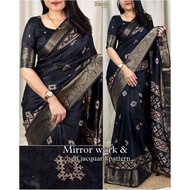 NEW ARRIVALS PREMIUM DESIGNER PARTY WEAR SAREE MUSLIN COTTON WITH PRINTED SAREE