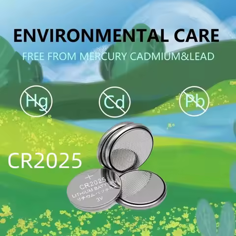 3V CR2025 High-Capacity Button cell CR 2025 Lithium Battery KCR2025 For Car Remote Control Watch But