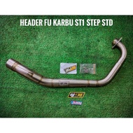 Header Leheran SJ88 ST1 Drag Fu Karbu (Bisa Step Standar)