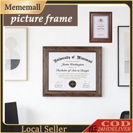 A4 Patent Certificate Holder Wooden Acrylic Photo Frame Award Certificate Wall Display