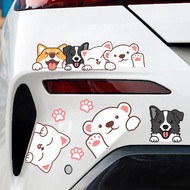 Cartoon Car Sticker Scratch Cover Cover Waterproof Decal Body Front Location Bumper Scratch Car Stic