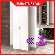 FD168 Escot 6 Feet Tall Shoe Cabinet with Adjustable Shelves Shoe Rak Storage Kasut Kabinet