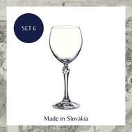 SET 6 Ly vang Cao cấp Slovakia 2227 150ml - 200ml