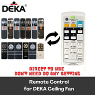 [READY STOCK | FAST SHIPMENT] Universal Fan Remote Control DEKA Ceiling Fan Baby Fan M3 GL G4 G3 Q8R