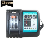 C5GOON DC18RC For Makita 18V Drill Battery Charger 3A Li-ion Charger for Makita 14.4V 18V LXT BL1815
