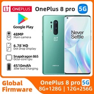 OnePlus 8 Pro 5G Mobile Phone Dual SIM NFC 6.78'' 128GB/256GB ROM 48MP+8MP+5MP+16MP 4K@30/60fps Octa
