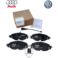 ( 100% ORIGINAL ) VOLKSWAGEN GOLF MK7 PASSAT B8 TIGUAN NEW FRONT DISC BRAKE PAD WITH SENSOR ( 8V0698