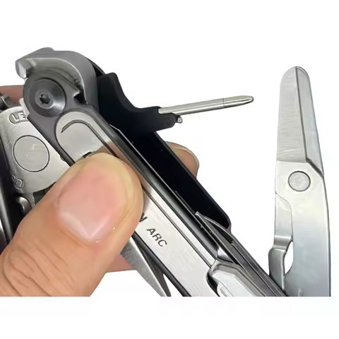 Storage groove with Ballpoint pen/Flint/Pin Upgrade Part For Leatherman Free P4 ARC DIY Accessories