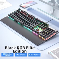 AULA-MOJING | Mechanical Keyboard Gaming Mouse Headphones Set Cherry Red Black Switches