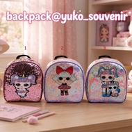 Imported Sequin Doll Backpack TALI Thicksatin Imported Sequin Doll Bag Travel Bag