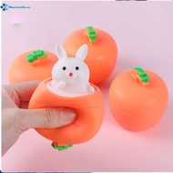 Delivery Funny Rabbit And Carrot Squeeze Toys Anti-Stress Toys Hide and Seek Stress Relief Toys
