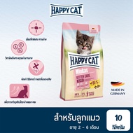 HAPPY CAT Minkas Kitten Care อาหารลูกแมวหลังหย่านม อายุ 2-6 เดือน เนื้อสัตว์ปีกและเนื้อปลา 10 Kg