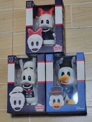 全新  Herocross Donald Minnie Duck黑白兩隻， 史高治叔叔
