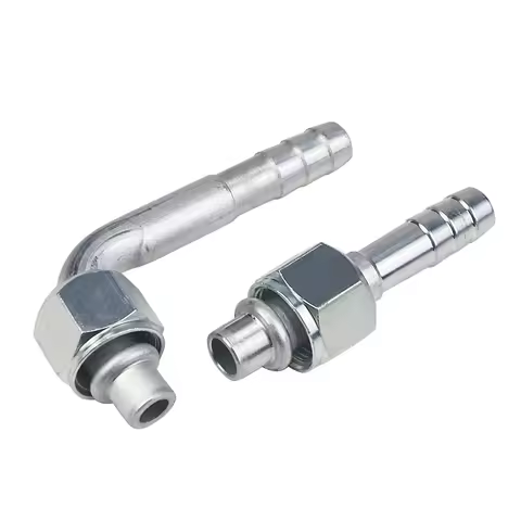 1PCS #6 #8 #10 Automotive Air Conditioning Hose Aluminum Joint O-Ring Female Car A/C Line Repair Par