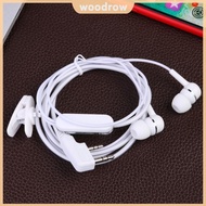 1.2m Earpiece Headset Replacement 2 Pin Earpiece Headset Mic for BAOFENG KENWOOD [Woodrow.sg]
