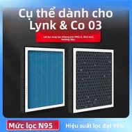 Bộ Lọc Không Khí Hấp Phụ Than Hoạt Tính Khử Mùi cho Geely Lynk & Co 03