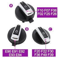 Headlamp Switch Rotary Knob Button Cap For BMW 1 3 5 X1 X2 X3 X4 F10 F01 F25 F30 F32 E84 E90 6131680