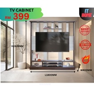 ITHOME SANDAKAN 💥READY STOCK💥HALL TV CABINET 6/ALMARI TV 6 KAKI/ALMARI RUANG TAMU/ALMARI TINGGI