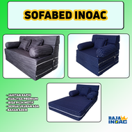 [200x90x20] Sofabed INOAC Ukuran 200x90x20 cm Garansi 10 Tahun / Sofa Bed INOAC EON D23 Size 90x200x20 cm Single Tebal 20 cm