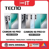TECNO CAMON 40 PRO 4G/5G Smartphone  (8GB RAM + 256GB ROM) (16GB RAM + 256GB ROM)/ NFC