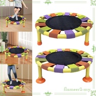 [FlameerdbMY] Exercise Trampoline Indoor Trampoline for Kids 17.72inch Jumping Mat Birthday Gifts Qu