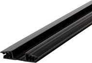 Black PVC Living Hinge for 1/8in Panels - 36 Inches (Pack of 4, 12 Feet Total)