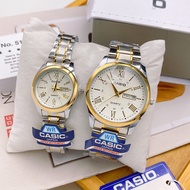 [N-Time]Shop นาฬิกาข้อมือคู่รัก มีวันที่ สัปดาห์ พร้อมกล่องหนังขาวฟรี