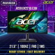 Acer Monitor EK221Q E3BI 21.5'' Inch FHD 100Hz