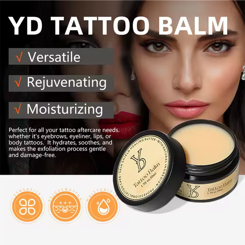 YD Tattoo Aftercare Butter Balm Repair Tattoo Moisturizer Skin for PMU Microblading Tattoos Recovery