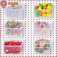 SUCHENMY Pegboard Bins, PP Pegboard Hooks, Pegboard Box