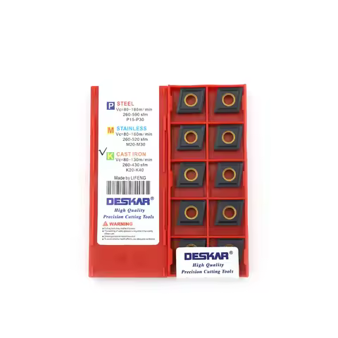 100% Orig. Deskar CNMG Diamond CNC Blade: 1204 Series (04/08), MS/MQ/HS/MA, LF6018/LF9018/TF618/TF91