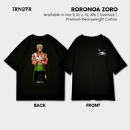 TRNOVR Anime T-Shirt | Roronoa Zoro | Pirate Hunter Zoro