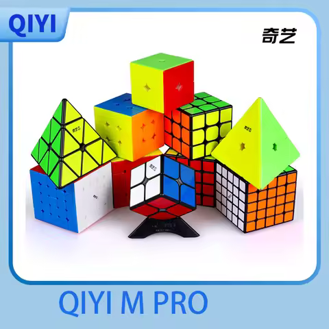 [JudyCube] QIYI M PRO Series Qiyi M PRO V2 Pioneer UV 3X3 Magnetic Magic Speed Cube QIYI Magnetic Fi